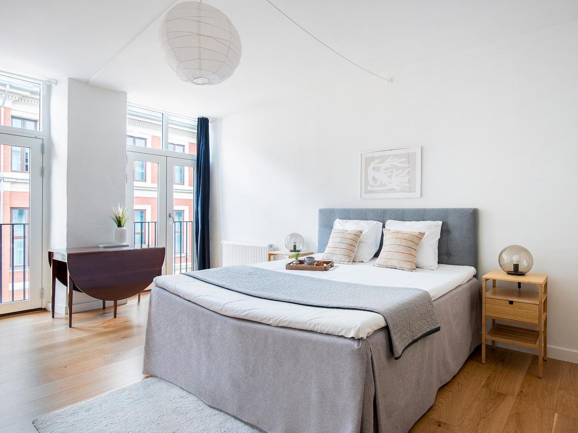 Sanders Leaves - Chic Three-Bedroom Apartment In Downtown Kopenhaga Zewnętrze zdjęcie